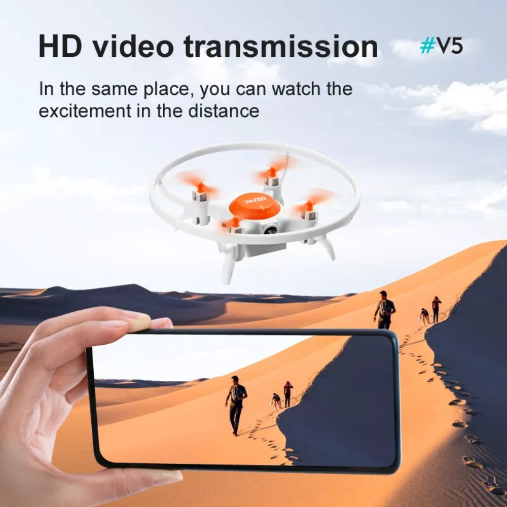 UK 4DRC V5 Kids And Beginners Mini RC Drone RC Quadcopter With 720P HD