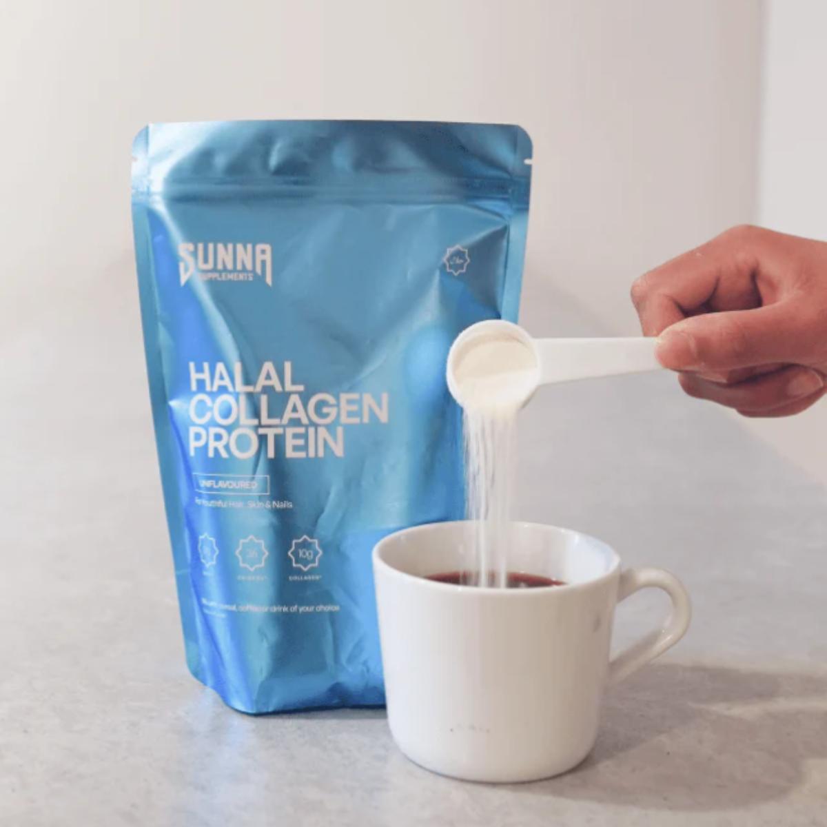 Pack of 2 | Halal Bovine Collagen Protein Powder for Hair Nails & Skin