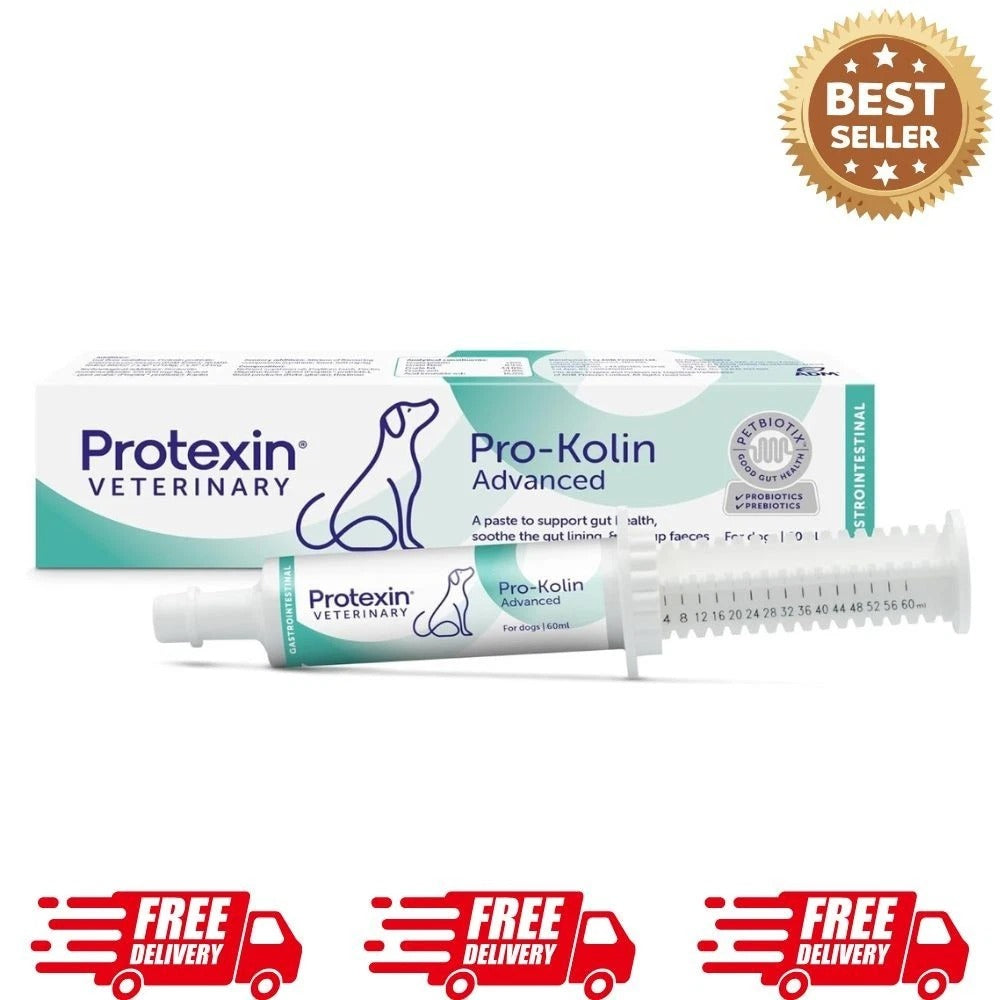 Protexin Veterinary Pro-Kolin Advanced Paste for Dogs Advanced for Dogs, 60 ml
